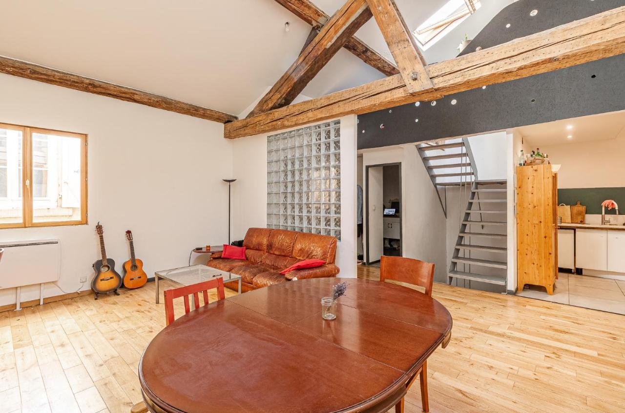 Loft Viarhona, Grand Loft En Centre-Ville Lyon Eksteriør bilde